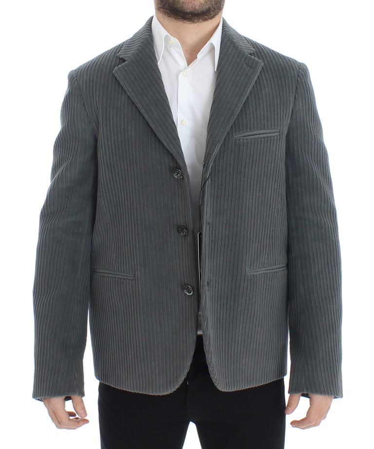 Gray manchester cotton blazer