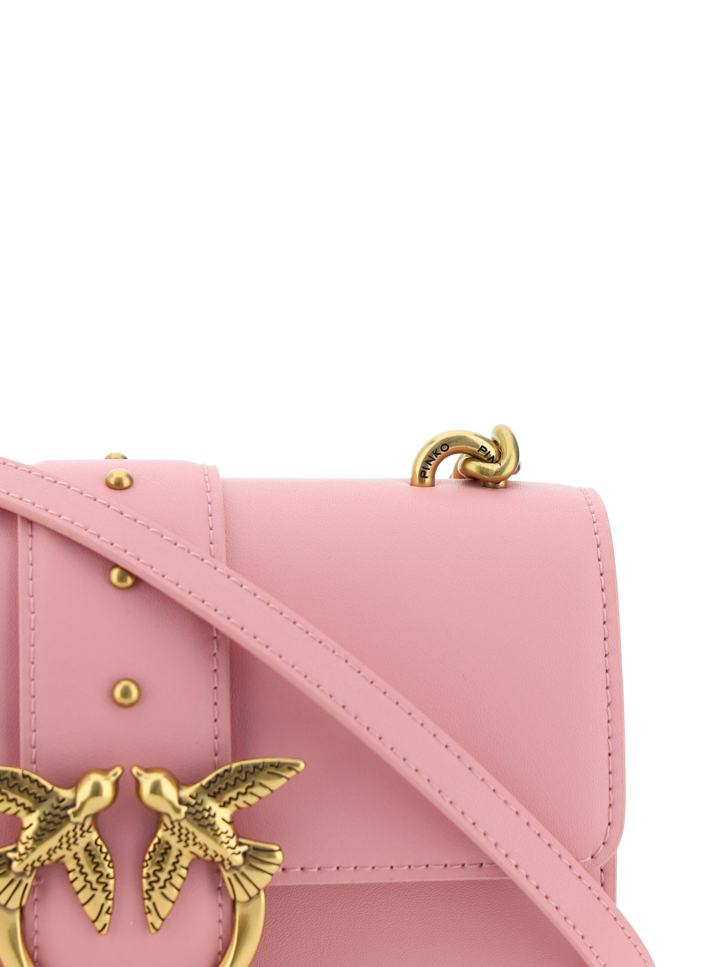 Elegant Mini Love One Shoulder Bag in Bubble Pink