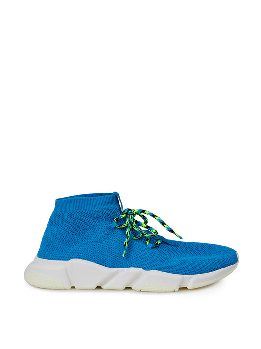 Blue Speed Lace-up Sneakers