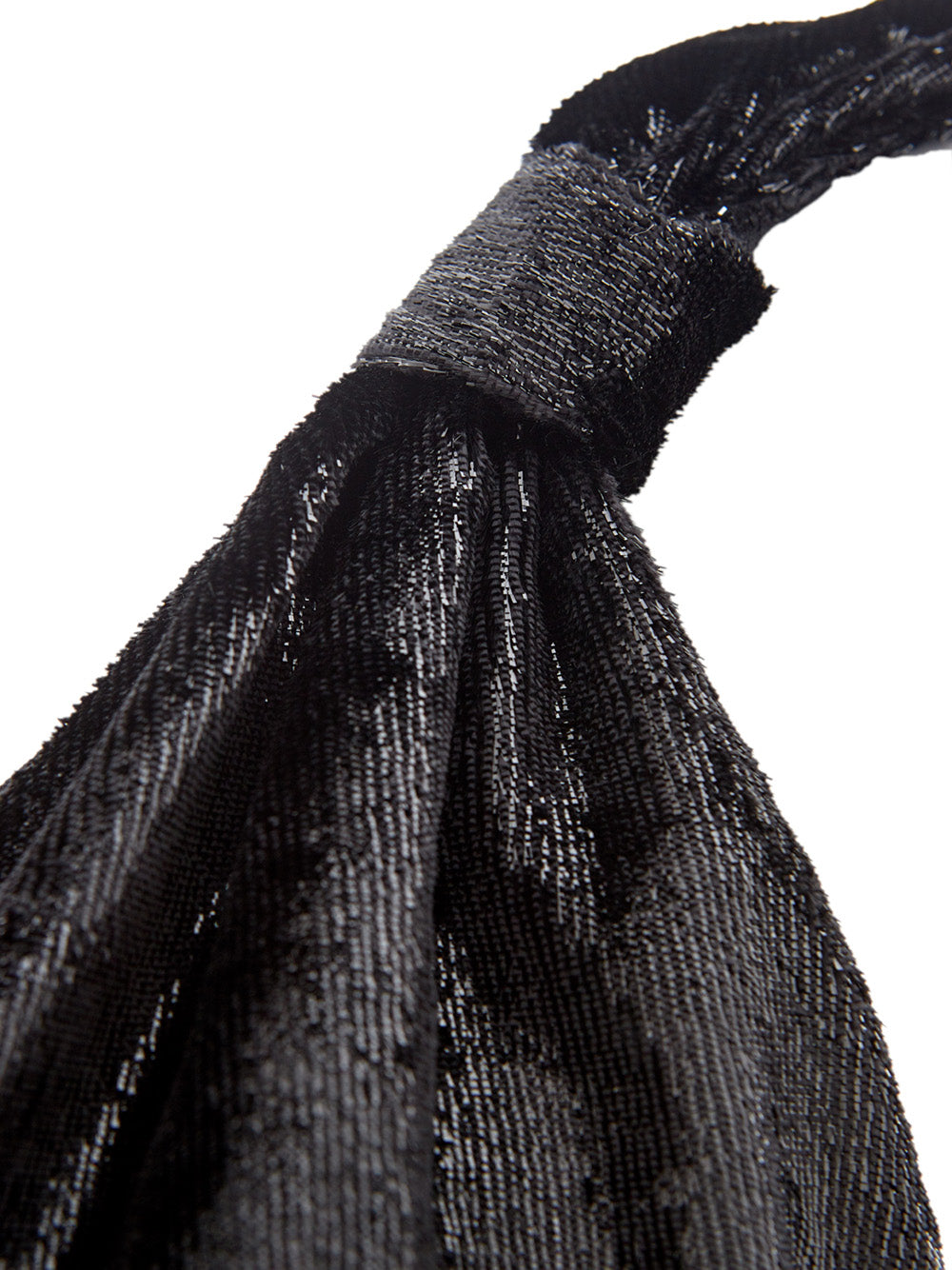 Black Embellished Velvet effect Dress