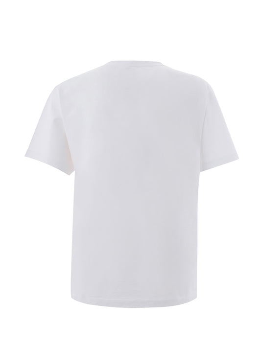Iconic White Tiger Cotton T-Shirt