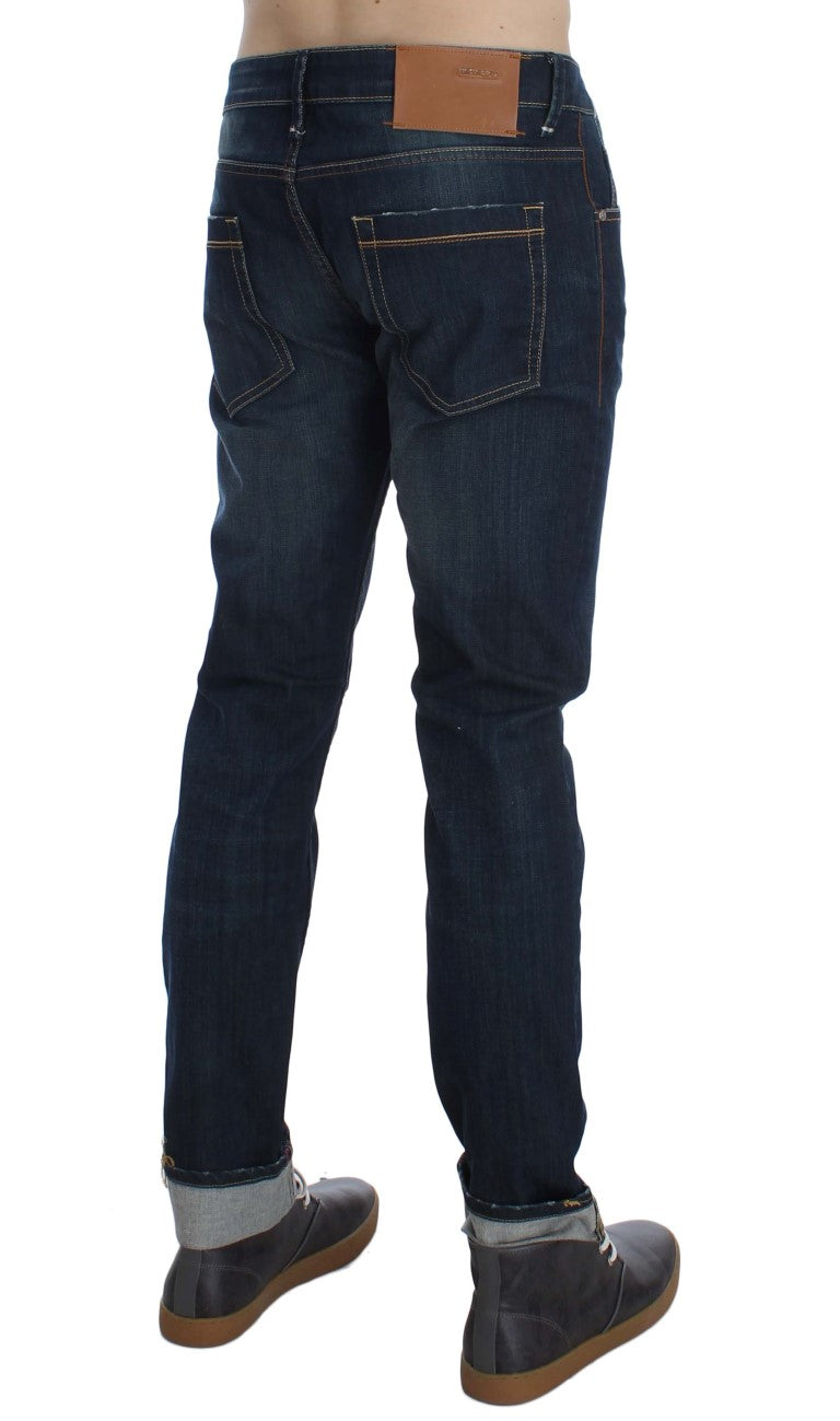 Elegant Slim Skinny Fit Men's Jeans