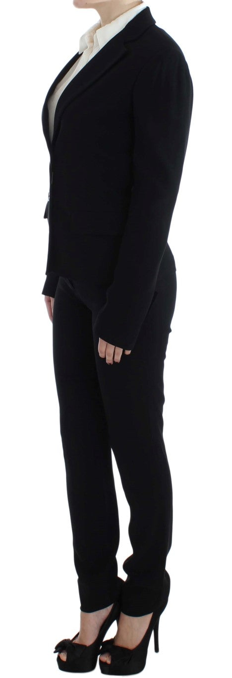 Elegant Black Pantsuit Set