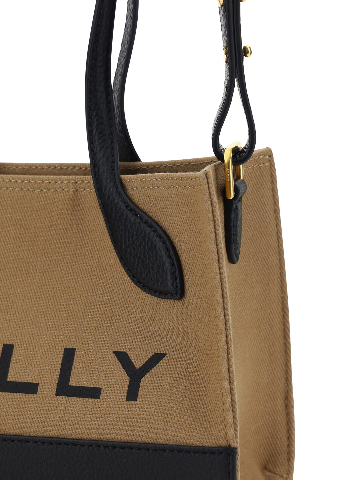 Elegant Mini Two-Tone Leather Handbag