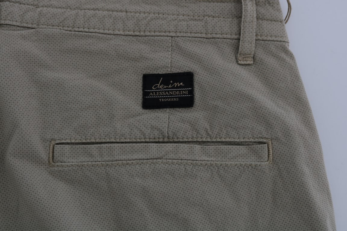 Beige Slim Fit Chinos for Sophisticated Style