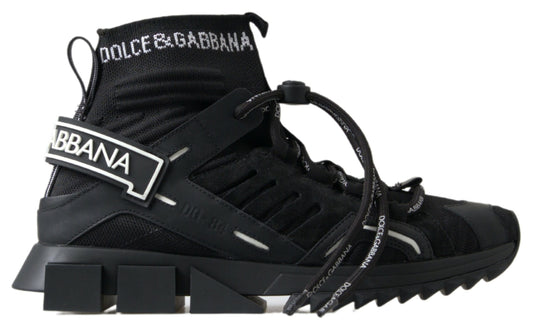 Elegant Black Sorrento Slip-On Sneakers
