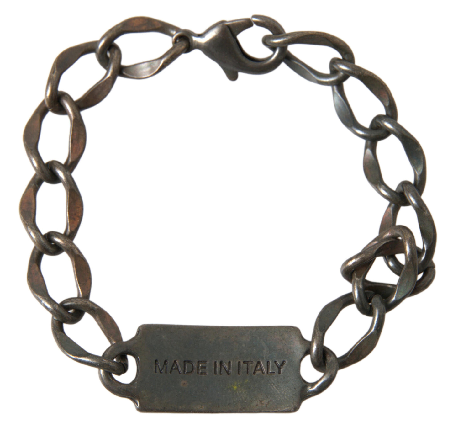 Antique Silver Chain Link Bracelet for Women