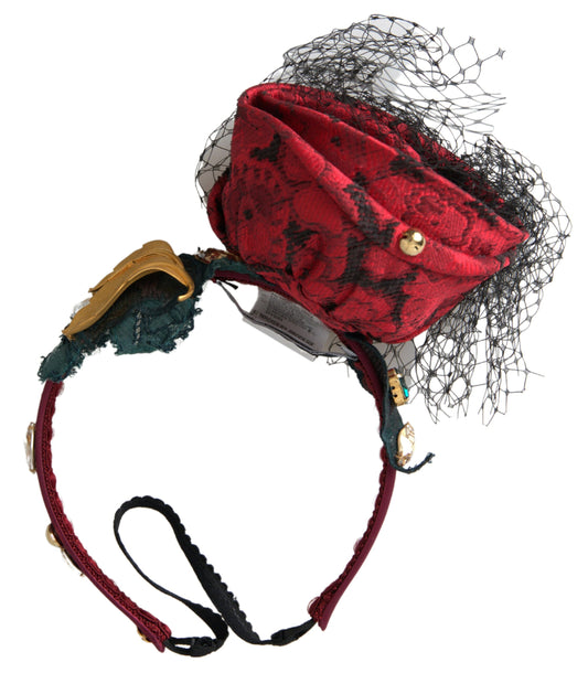 Enchanted Rose Crystal Headband Diadem