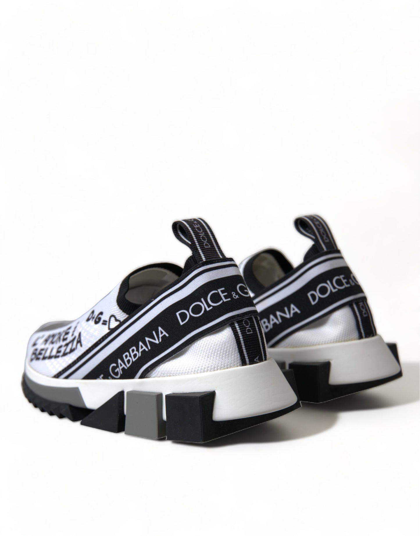 Elegant Monochrome Sorrento Sneakers