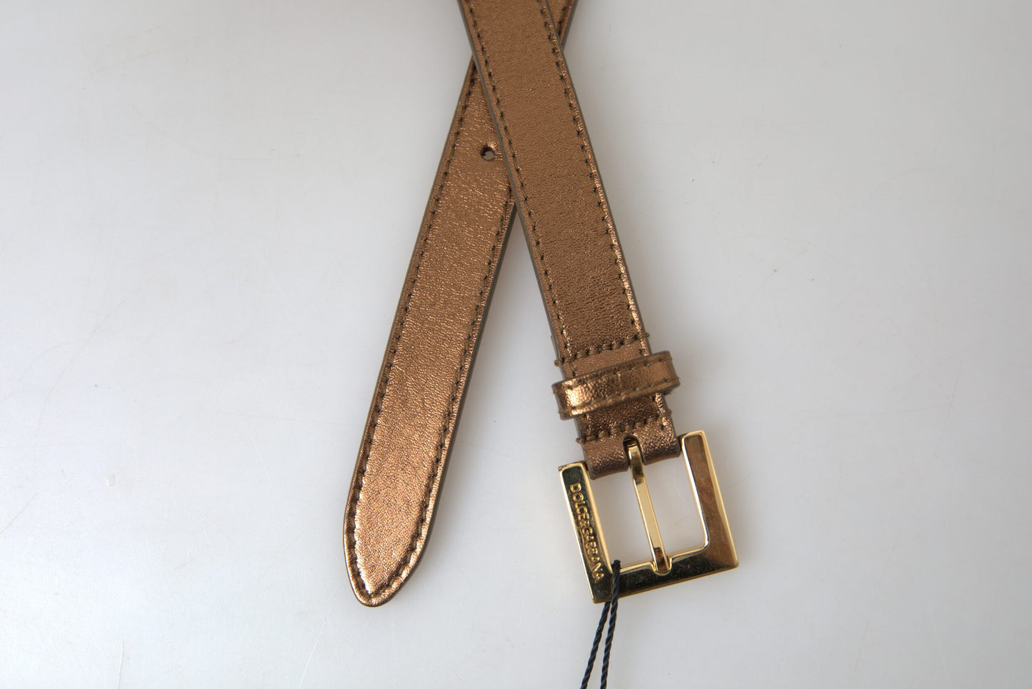 Bronze Italian Leather Belt