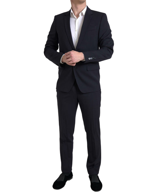 Sleek Dark Blue Martini Slim Fit Suit