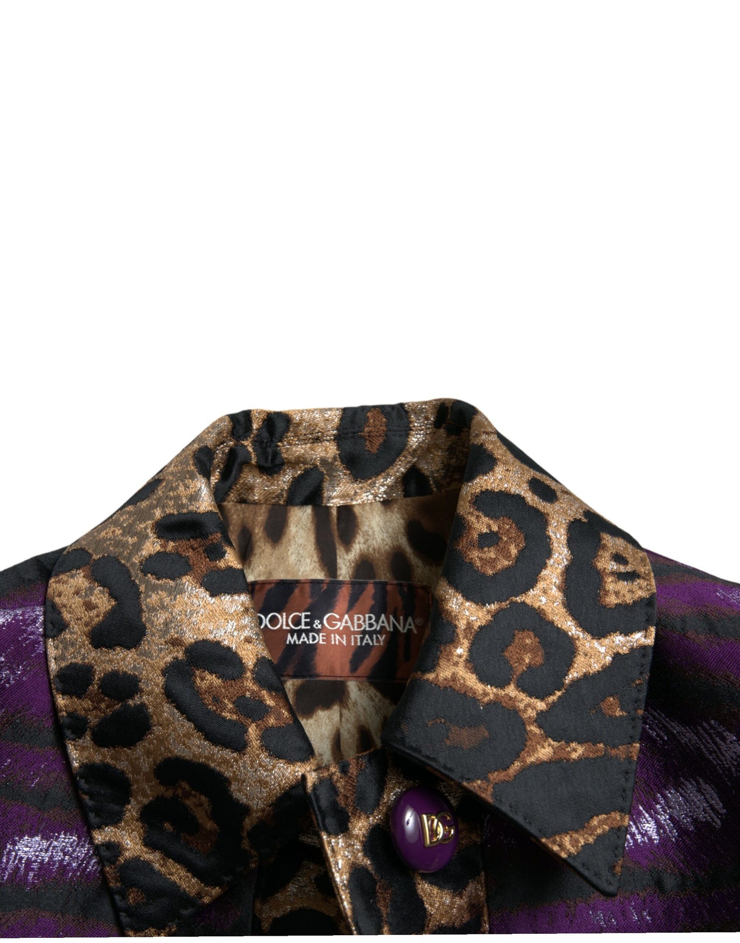 Exquisite Jacquard Trench With Tiger Motif