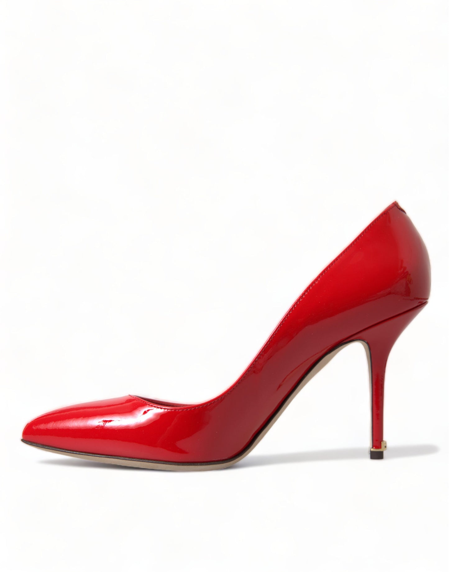 Elegant Red Patent Leather Heels