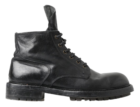 Elevate Your Style with Combat Leather Boots