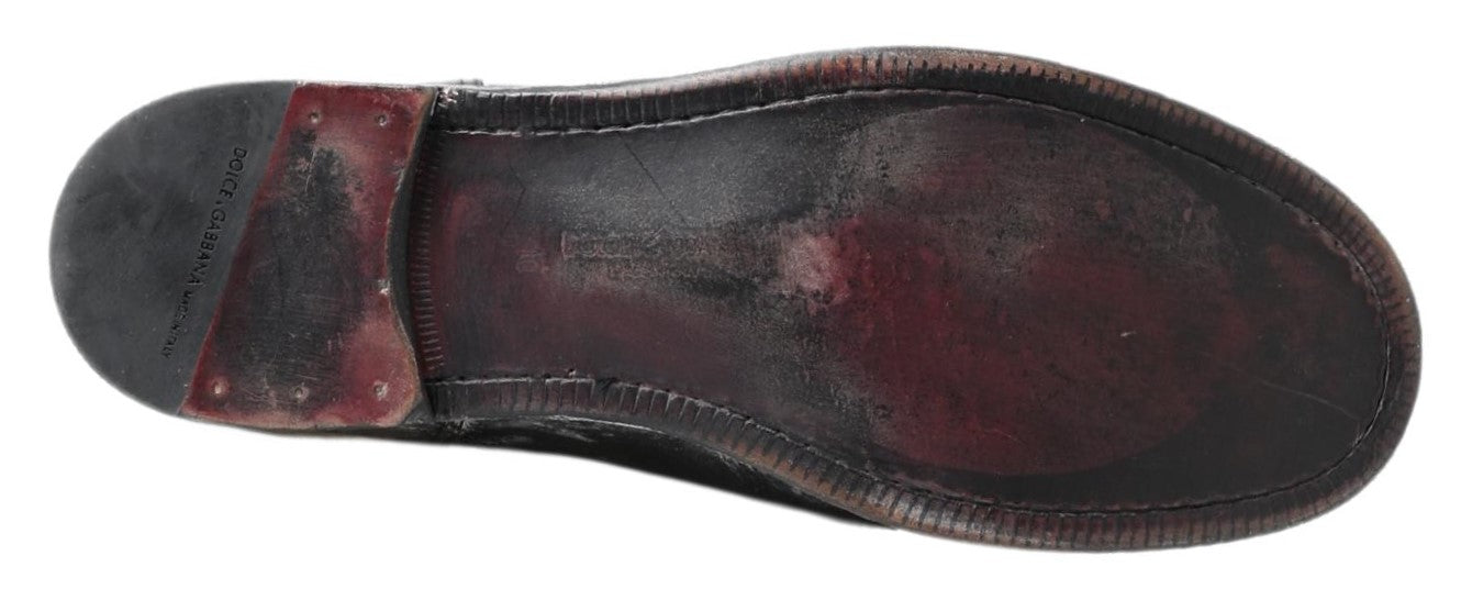 Elegant Combat Leather Boots