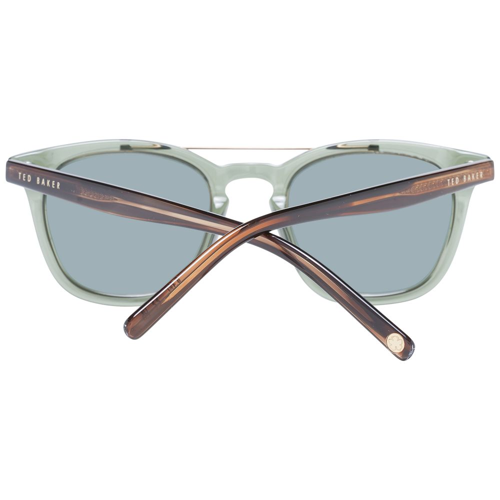 Ted Baker Men's Green Square Sunglasses