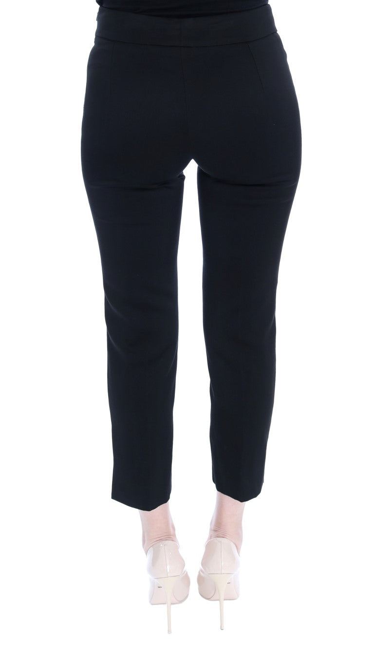Elegant Black Capri Pants for Sophisticated Style