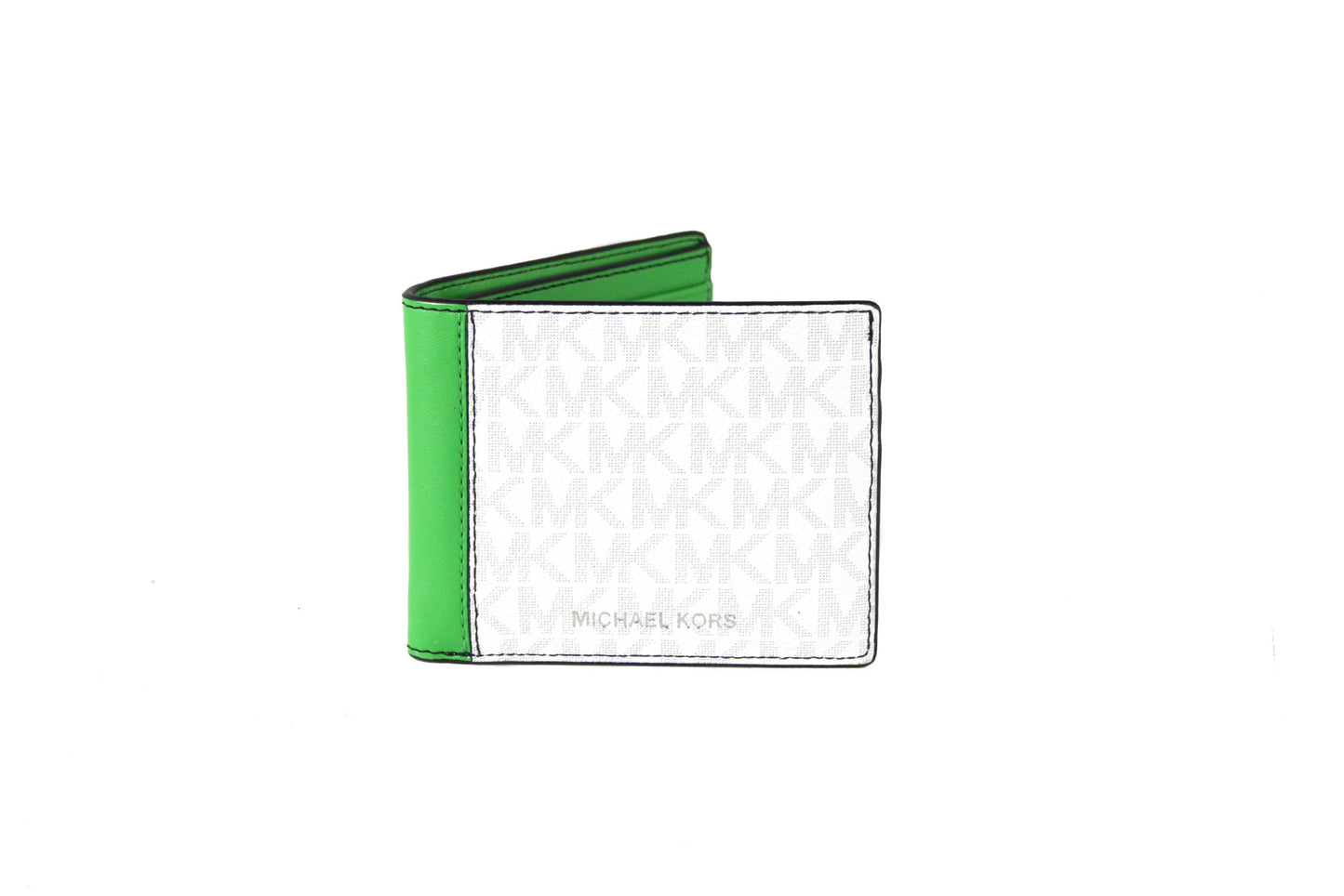Cooper Slim Mini MK Logo PVC Billfold Wallet (Bright White/Palm)