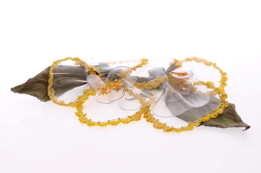 Exquisite Handmade Floral Silk Brooch
