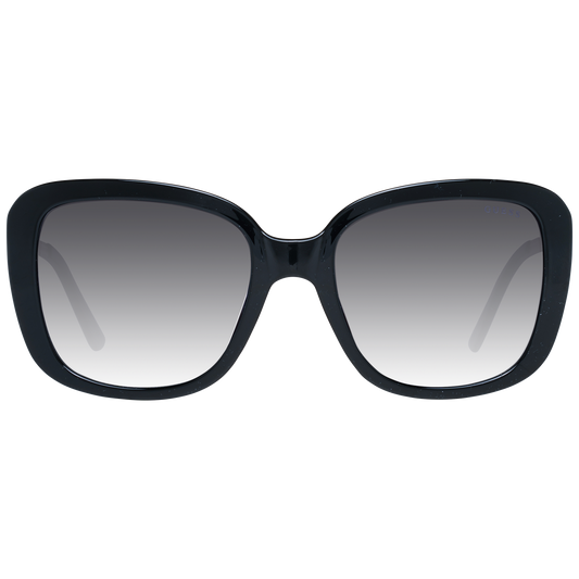 Chic Black Rectangle Sunglasses for Women