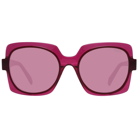 Burgundy Women Sunglasses