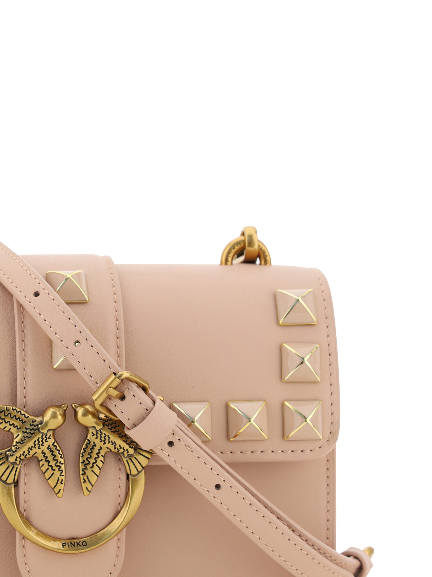 Chic Pink Cipria Mini Love Shoulder Bag