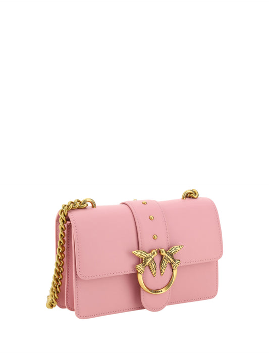 Elegant Mini Love One Shoulder Bag in Bubble Pink