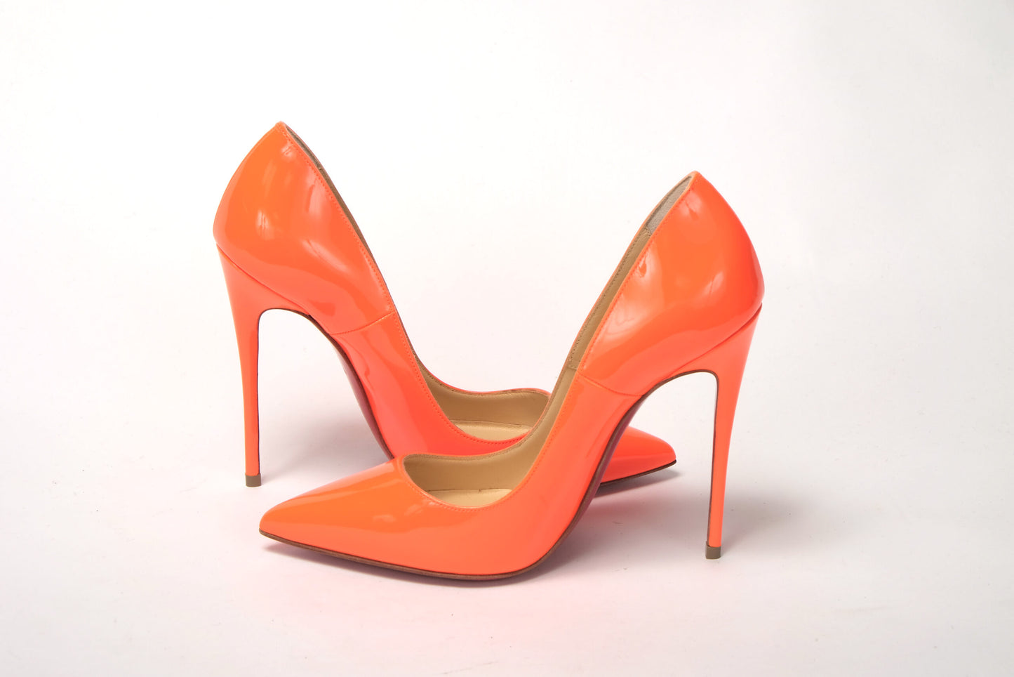 Neon Orange So Kate Patent High Heel