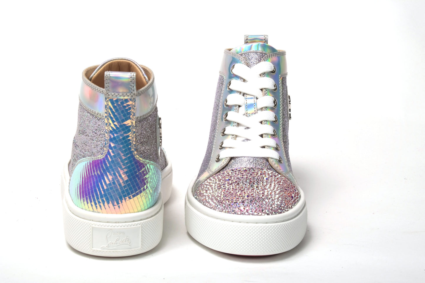 Ab/Silver Super Lou Strass Fla Sneakers