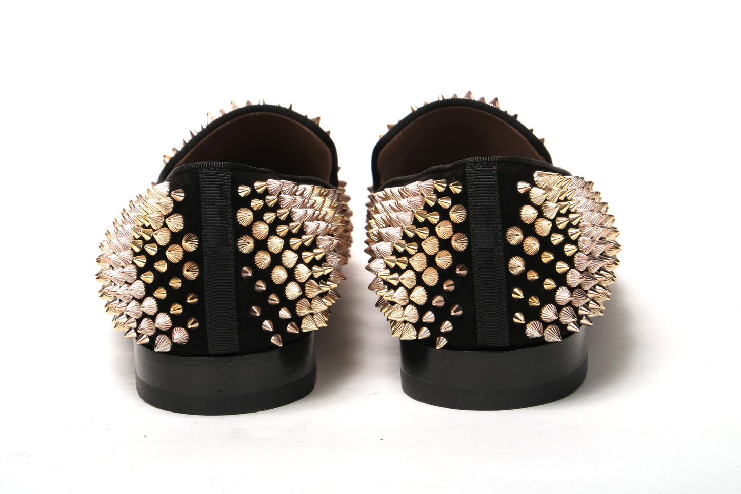 Black Multi/ Metal Galvalion Flat Veau Shoes
