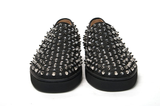 Black/Crystal Sv Version Roller 1c1s Flat Shoes
