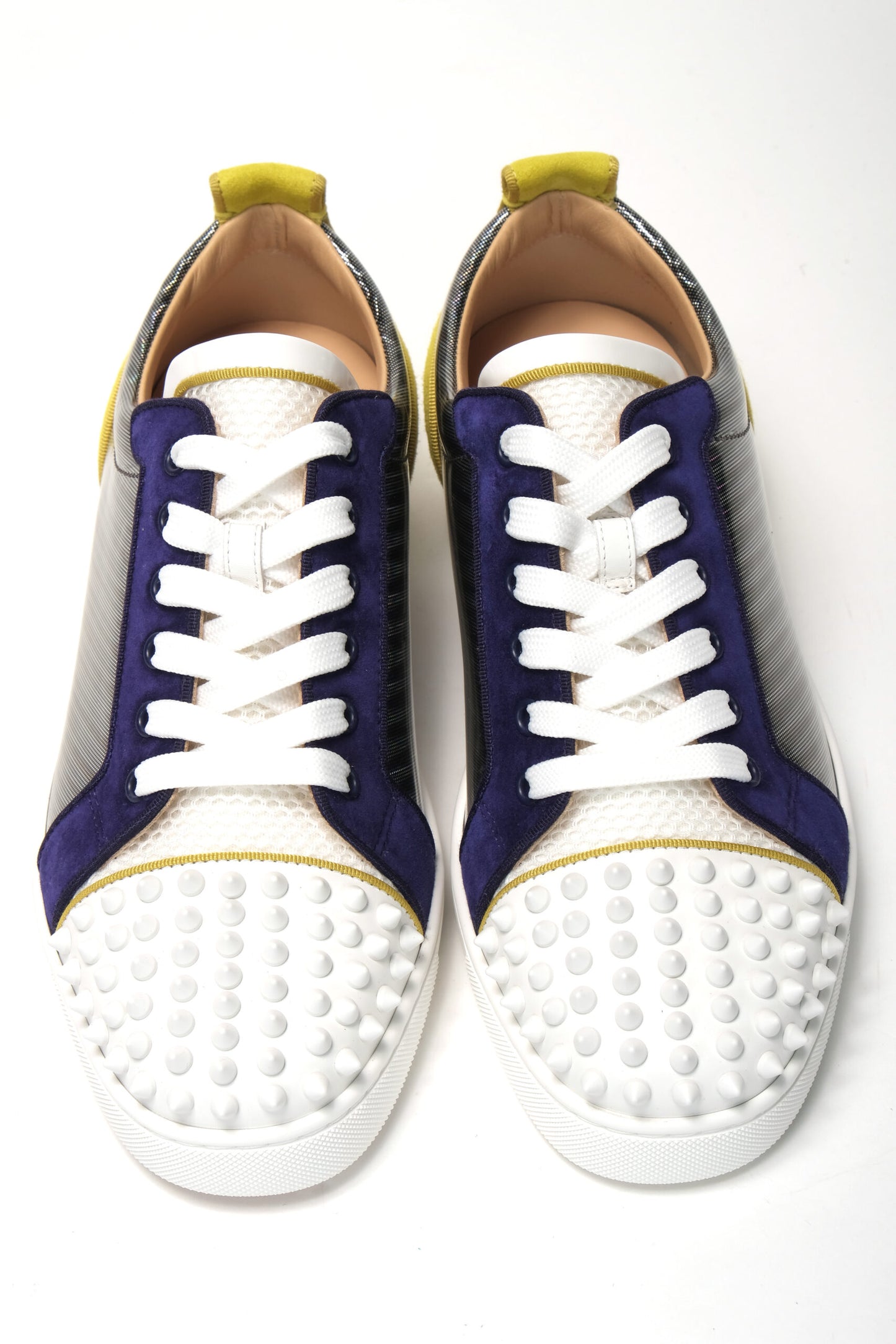 Multi/White Mat Version Louis Junior Spikes Shoes