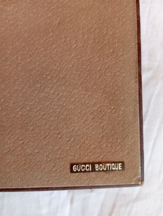 Gucci Boutique Antique Notebook holder