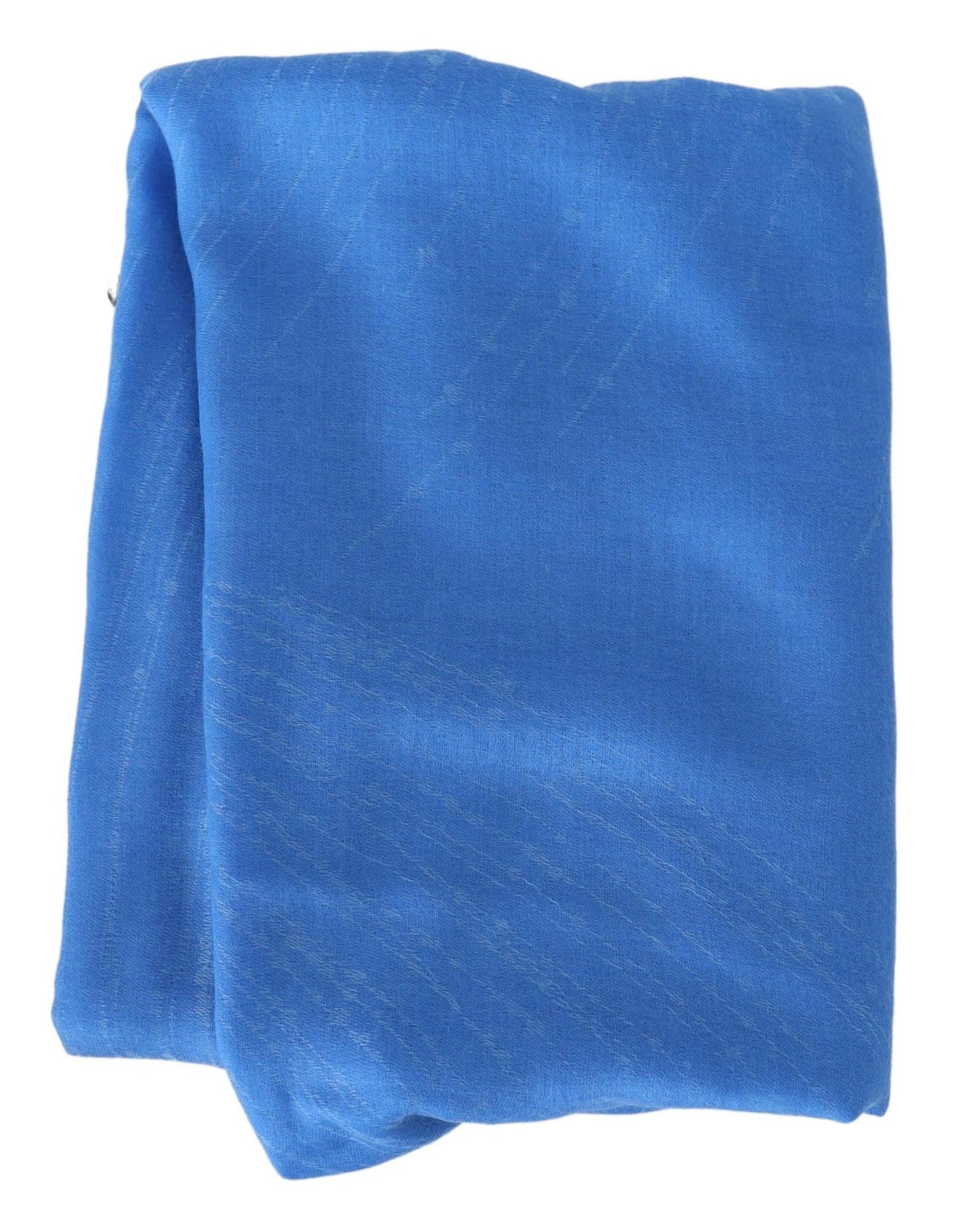 Elegant Cashmere Scarf in Signature Blue