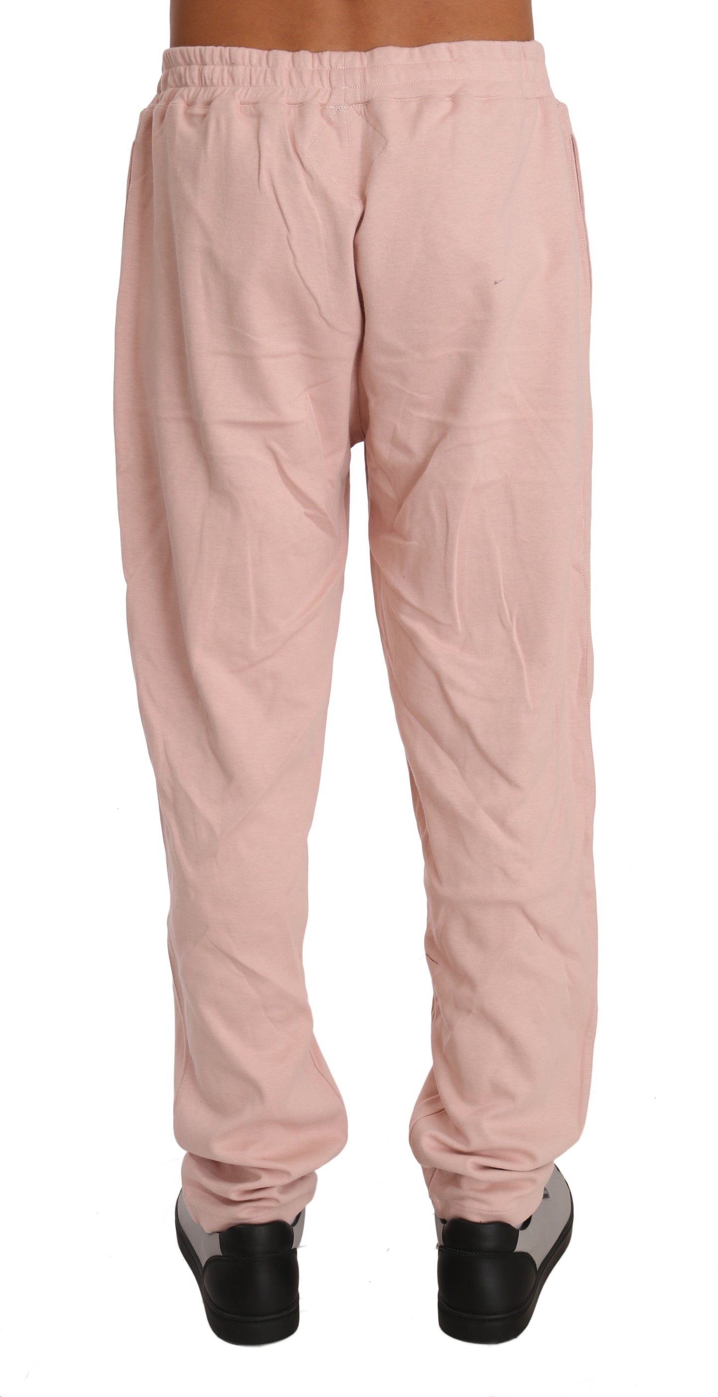 Pink Cotton Sweater Pants  Tracksuit
