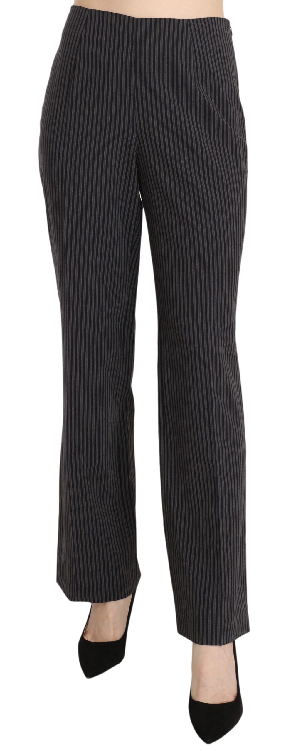 Elegant Striped Straight Fit Pants