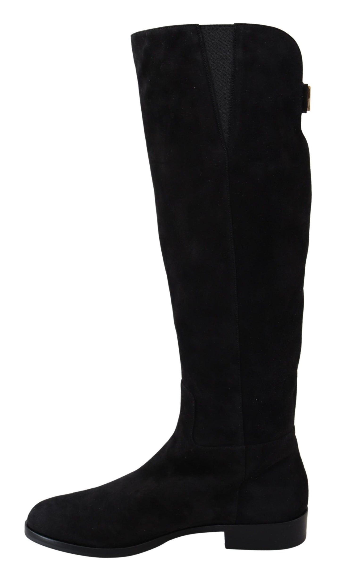 Elegant Knee High Suede Leather Boots