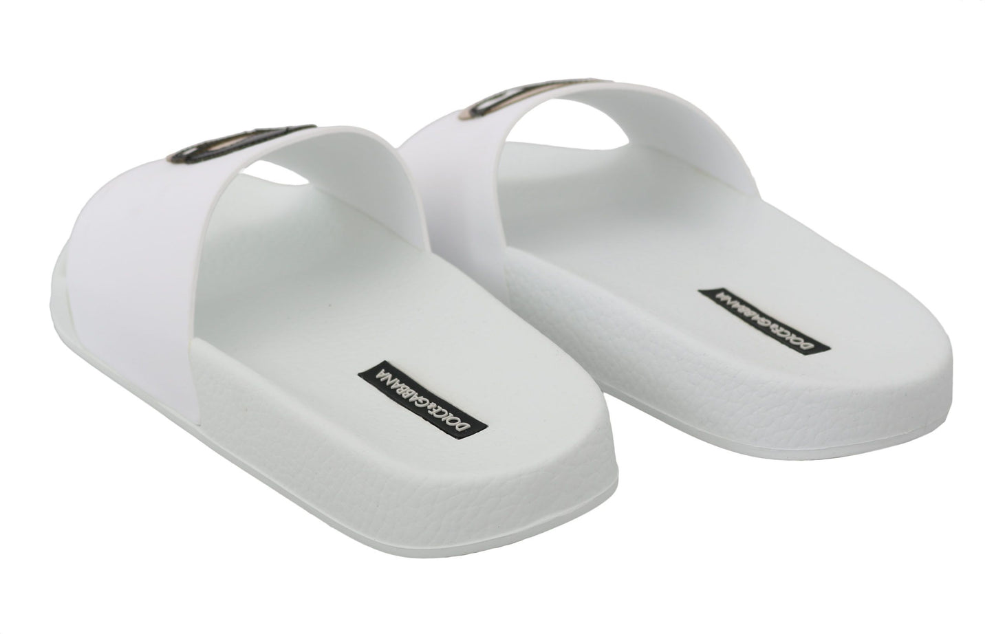Chic White Slide Sandals - Luxury Summer Footwear