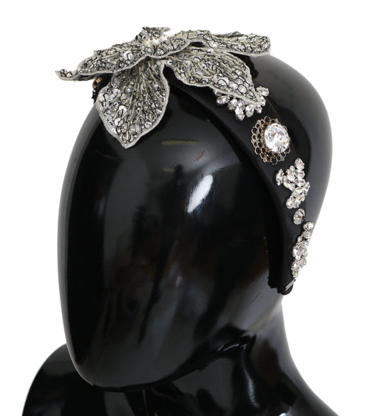 Elegant Crystal-Embellished Tiara Headband