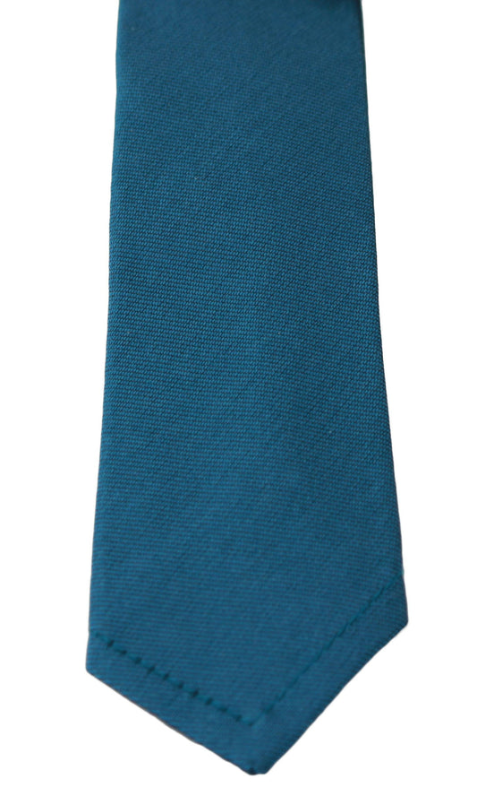 Elegant Silk Blue Neck Tie
