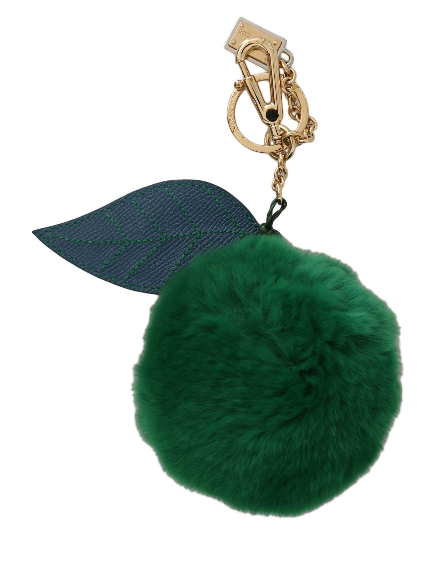 Elegant Tricolor Fur Ball Keychain