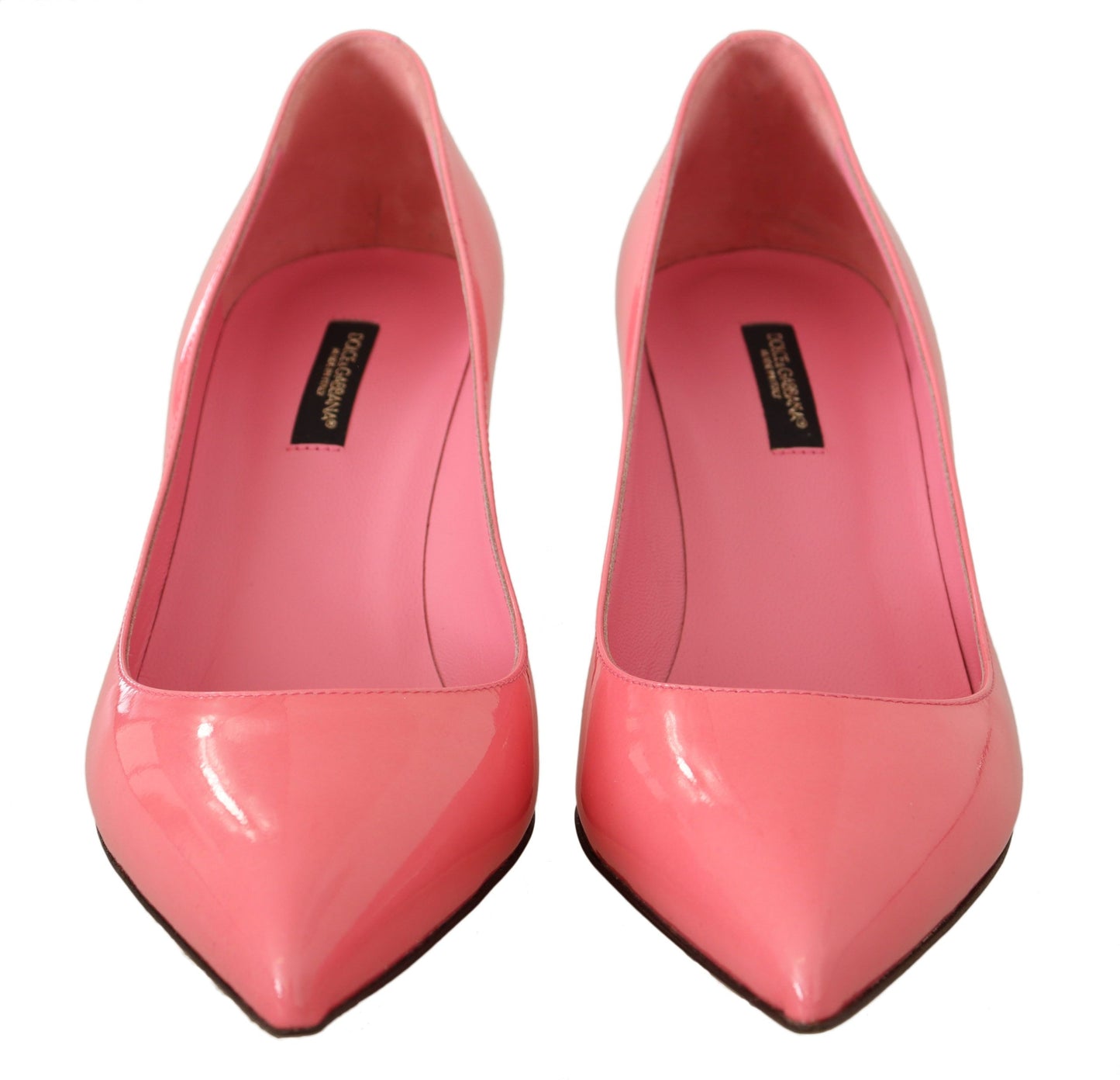 Chic Patent Leather Pink Pumps