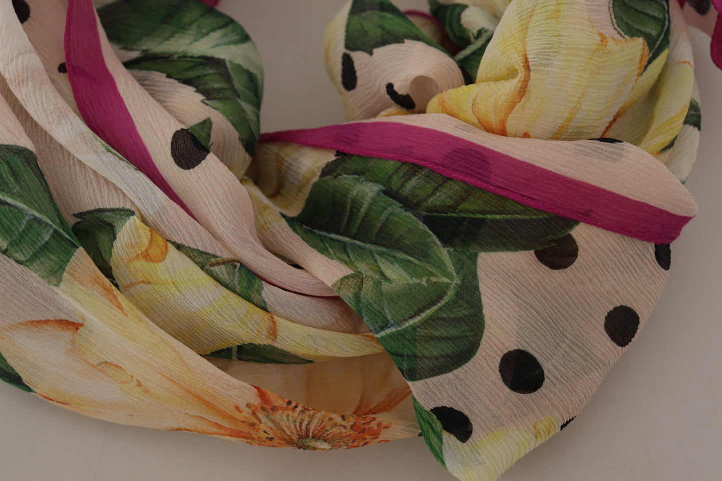 Elegant Floral Silk Shawl Wrap