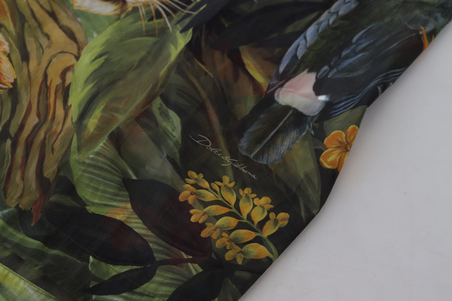 Exotic Jungle Print Casual Shirt