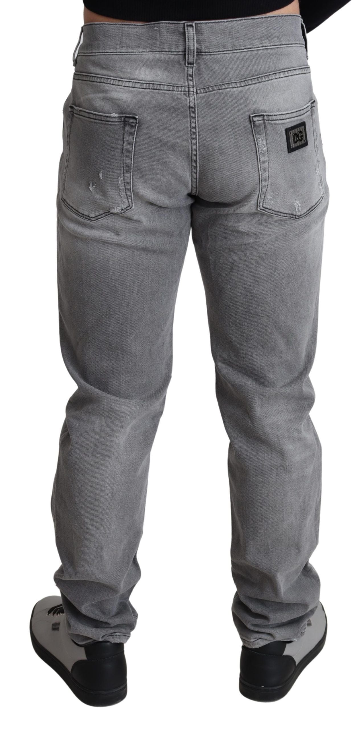 Sleek Skinny Cut Designer Denim Jeans