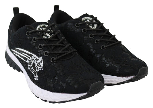 Elegant Black Runner Umi Sneakers