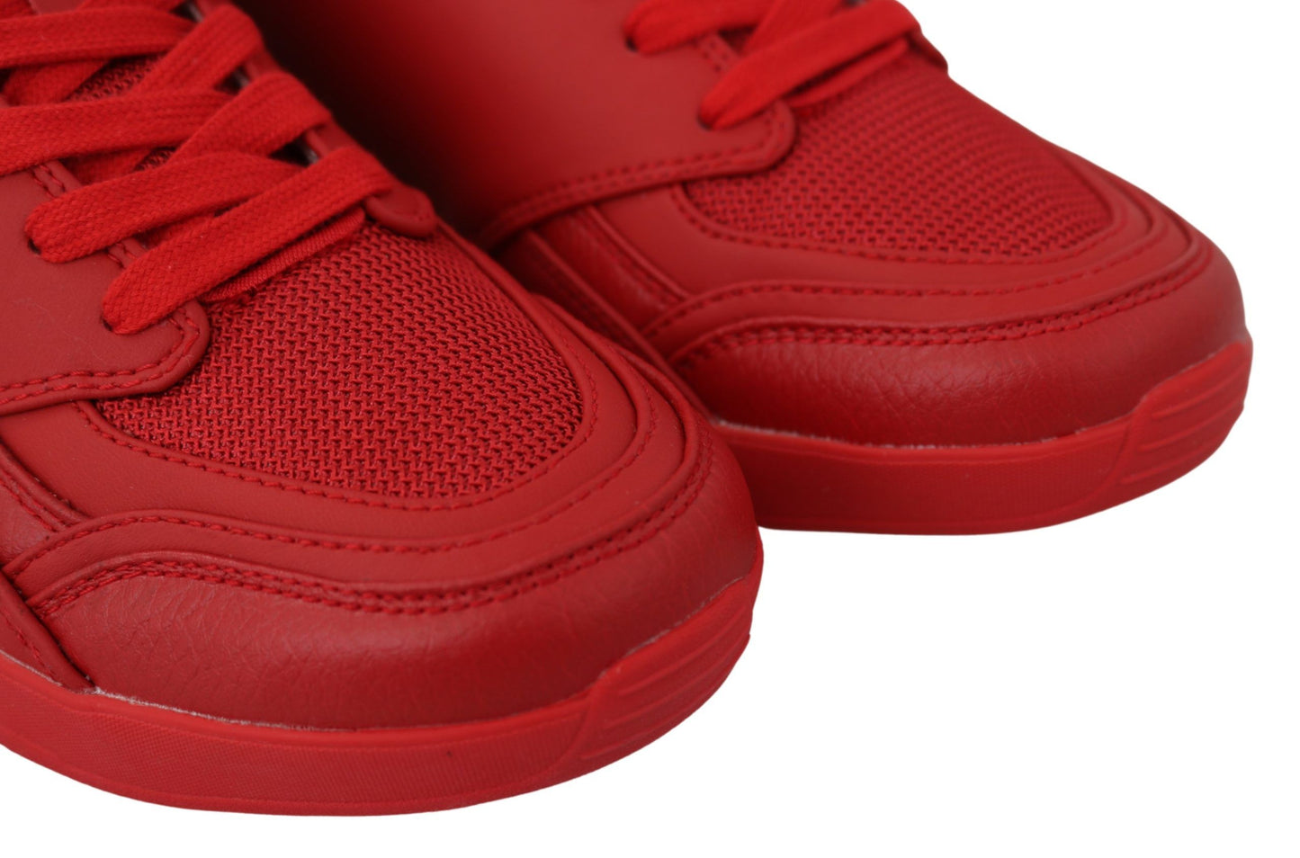 Elevate Your Game with Sleek Red Sneakers