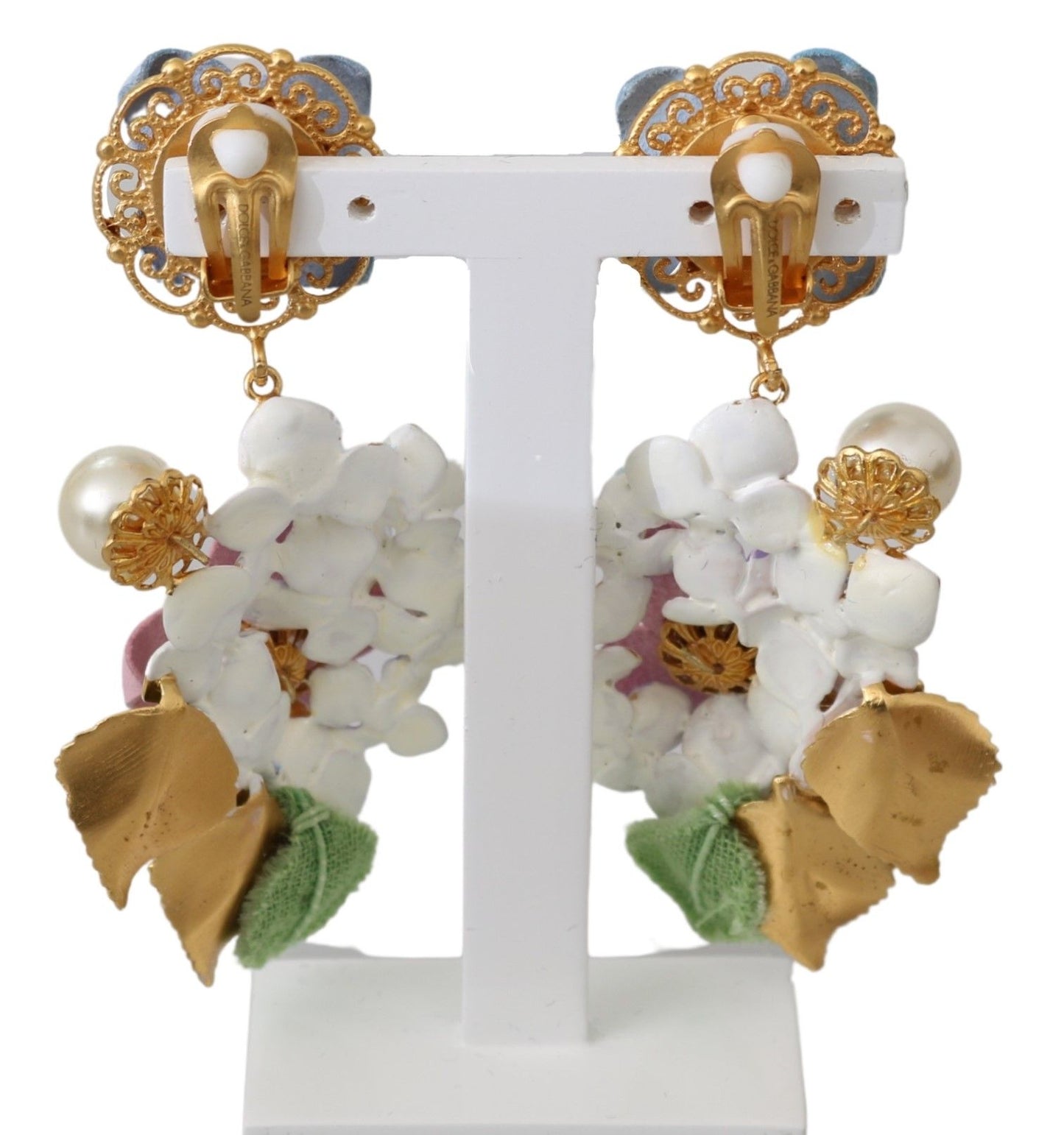 Enchanting Floral Clip-On Earrings