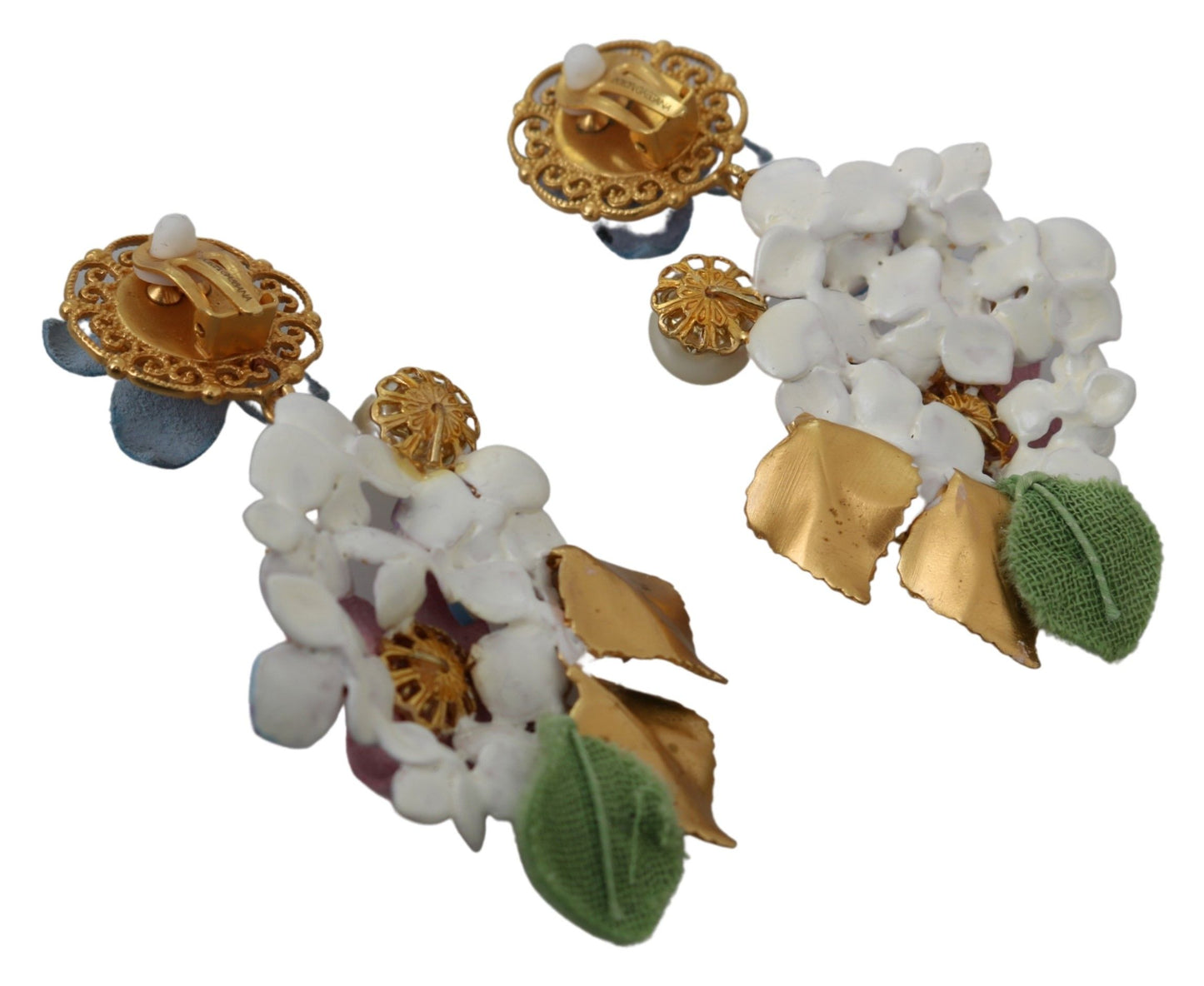 Enchanting Floral Clip-On Earrings