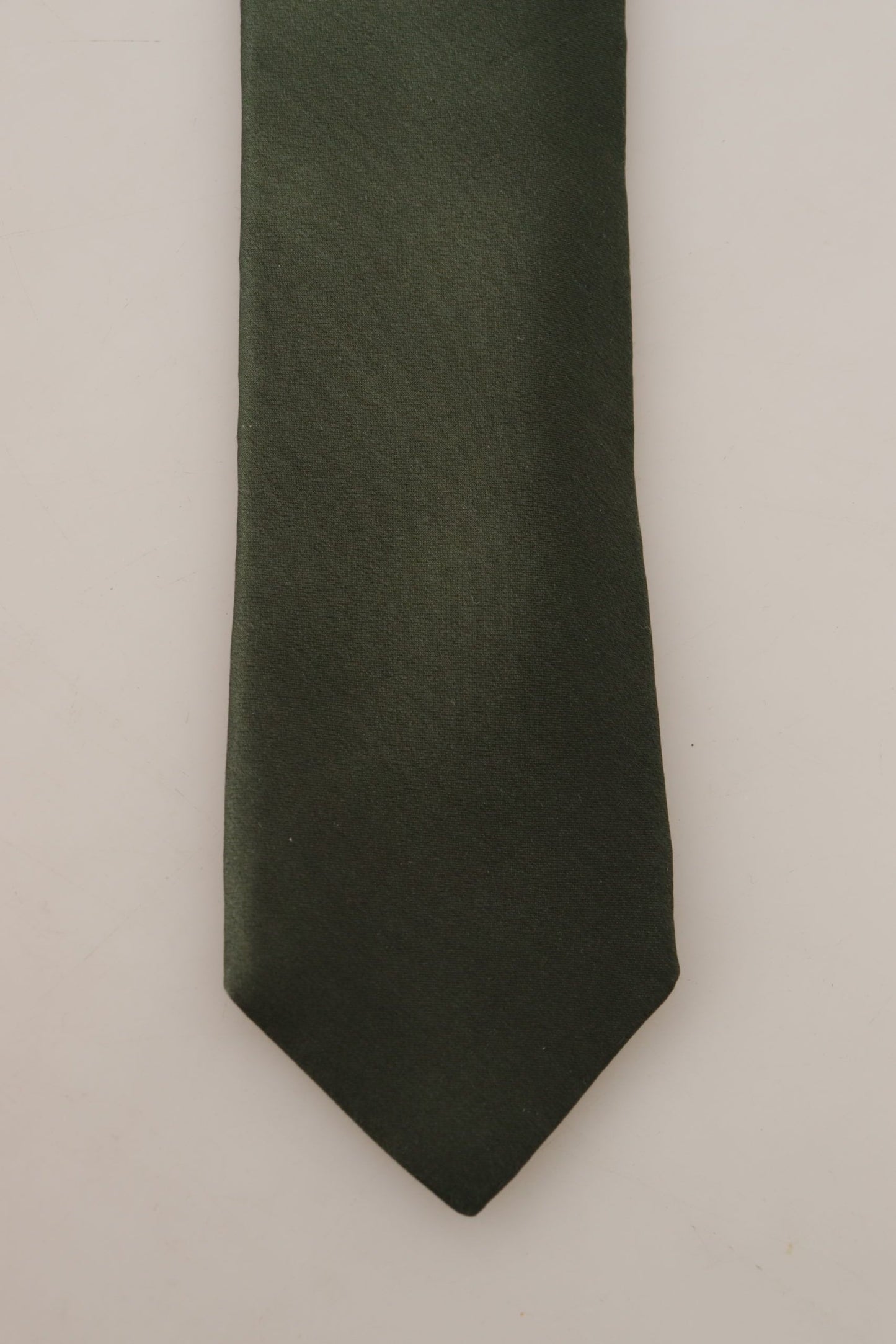 Elegant Green Silk Bow Tie